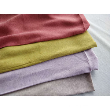 Rayon Poly Fake Linen Fabric